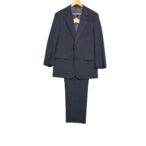 Brooks Brothers Other - Brooks Brothers Mens Dark Gray Wool Suit 40R* Jacket Pants Business Formal *Flaw